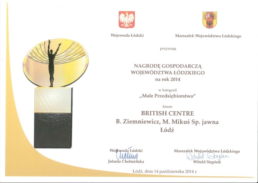 Nagroda gospodarcza województwa łódzkiego